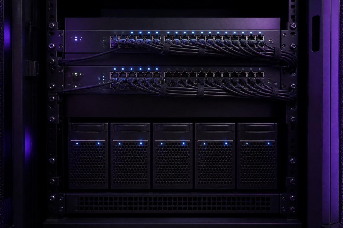 Secure, resilient network and backup equipment
